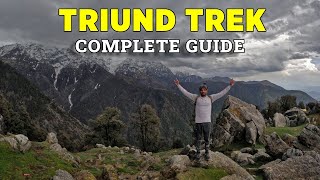 Triund Trek Complete Guide  Triund Trek Vlog  Triund Trek Budget  Mcleodganj Dharamshala [upl. by Medardas621]