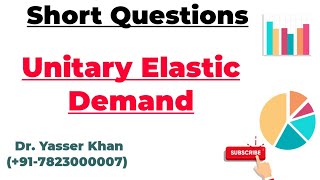 Unitary Elastic Demand [upl. by Lippold]