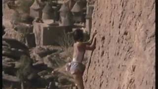 Catherine Destivelle  amazing solo climb in Mali [upl. by Adivad374]