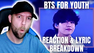 BTS  For Youth REACTION amp Lyric Breakdown  Metal Music Fan Reaction [upl. by Eirrol]