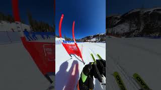 GoPro  Giant Slalom Olympic Champions POV 🎬 Ted Ligety Shorts Skiing [upl. by Ahsikrats]