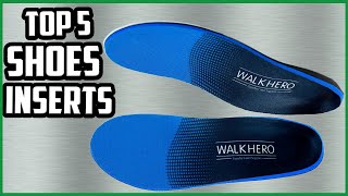 TOP 5 Best Shoe Insoles 2023  Best Shoe Insoles for the Money [upl. by Lleznod]