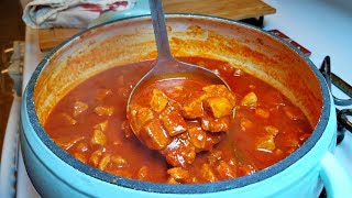 How to Make Chile Colorado  Meet My Abuelita  CHILE CON CARNE RECIPE [upl. by Ahsekal772]