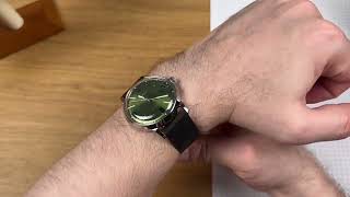 GREEN VINTAGE  Timex Marlin Automatic 2022 [upl. by Siubhan944]