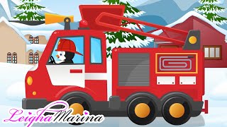 Firefighters song for kids  Nursery Rhymes  Leigha Marina [upl. by Giuseppe]