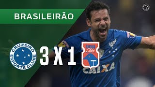 CRUZEIRO 3 X 1 PARANÁ CLUBE  GOLS  2710  BRASILEIRÃO 2018 [upl. by Sabina320]