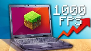 How I Boosted An Old Laptop to 1000 FPS [upl. by Olnee]