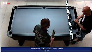 John Azzopardi vs Dominic Camilleri  Euro O60 Ranking Tournament 1  Quarter final [upl. by Theran734]