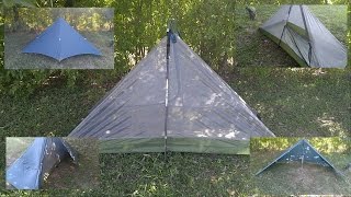 GEERTOP 1Person 3Season Trekking Pole Tent [upl. by Dibb]