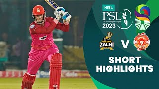 Short Highlights  Peshawar Zalmi vs Islamabad United  Match 12  HBL PSL 8  MI2T [upl. by Mayrim]