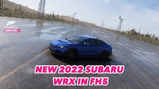 New 2022 Subaru WRX in FH5 [upl. by Lrub778]