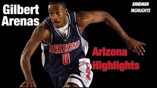 Gilbert Arenas Arizona Highlights [upl. by Goldy]