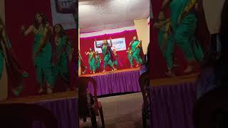 Lallati Bhandar Dance performance  Marathi shorts viralvideo indiayoutubevideo [upl. by Ahsetel]