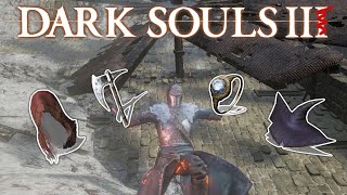 Beating Dark Souls 3 using ONLY Dark Souls 2 Equipment [upl. by Atiuqehs]