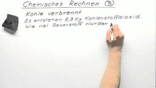 Chemisches Rechnen 3  Chemie  Allgemeine und anorganische Chemie [upl. by Enajharas106]