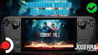 Probando Resident Evil 2 Remake en Steam Deck [upl. by Etak]