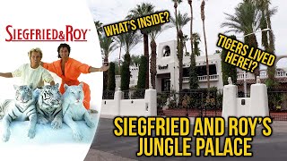 Siegfried and Roys Jungle Palace  Walkthrough Home Tour  Las Vegas NV [upl. by Pulling]