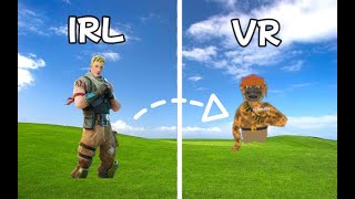 FORTNITE IN VR [upl. by Ignacius]