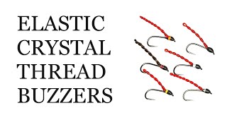 223 Fly Tying Elastic Stillwater Trout Buzzers [upl. by Plumbo]