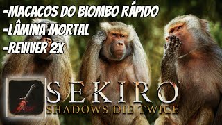 Sekiro Dicas Macacos do Biombo em um minuto lâmina mortal segunda chance de reviver [upl. by Yrehcaz]