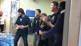 Izzy dances to Pentatonix live at All Childrens Hospital in St Petersburg FL [upl. by Coretta411]