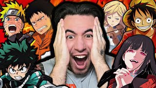 Rapper Reacts to ANIME Openings for THE FIRST TIME 3 [upl. by Duester591]