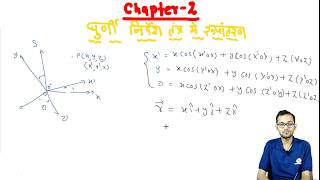 Bsc 1st year physics in hindi  Classical Mechanics chapter1 part2  rajasthan universityPIJ [upl. by Tselec]