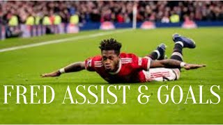 FRED All Goals and Assist This Season 202122 [upl. by Godred]