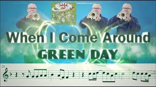 When I Come Around by Green Day Trumpet Cover [upl. by Ymmit]