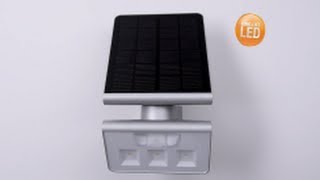 Solar light  Sensor LED light XSolar LS  STEINEL DIY [upl. by Gnivri]