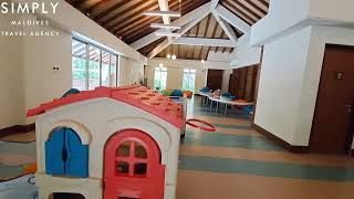 The Residence Maldives at Dhigurah  Kids Club Tour [upl. by Reube]