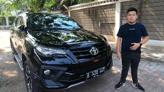 Toyota Fortuner TRD SPORTIVO Diesel 2019 Review and Test Drive  Wills AutoGarage [upl. by Atiras]