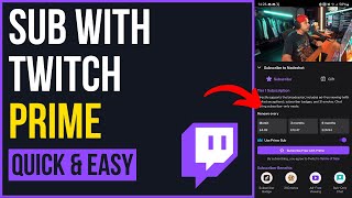 How to Use Twitch Prime Sub on Android amp iPhone 2024 [upl. by Pierpont]