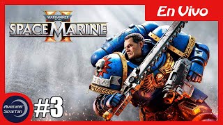 Warhammer 40k Space Marine 2  Directo 3  La Dificultad Más Maldita [upl. by Atsyrk]