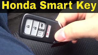 How To Replace A Honda Smart Key Battery CRV Accord Pilot Civic [upl. by Alemat]