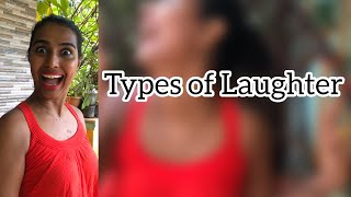 Types of Laughter comedy ComedyShowlaughGags [upl. by Marozik]