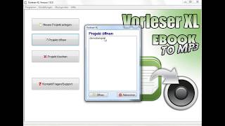 Vorleser XL – Vorlesen lassen Tutorial Video [upl. by Ybocaj637]