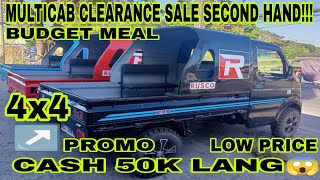 MURA MULTICAB 4x4 SECOND HAND CLEARANCE SALE 2024 [upl. by Ahseenyt]