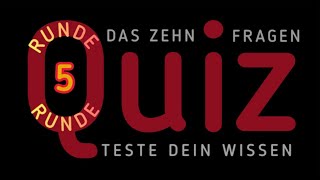 10 Fragen Quiz  Wie gut ist dein Allgemeinwissen im Wissensquiz  Deutsch [upl. by Varden]