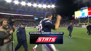 2012 NFL on CBS Broncos Patriots Endingmpg [upl. by Lundt877]