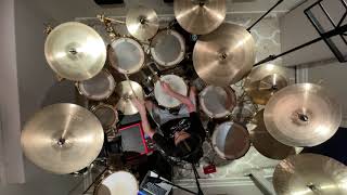 Neil Peart R40 Drum Solo cover [upl. by Aiello353]