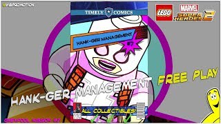 Lego Marvel Superheroes 2 Gwenpool Mission 7  Hankger Management FREE PLAY  HTG [upl. by Antebi]