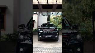 fortuner black colour  viral viralvideos trending youtubeshorts shorts dremcar [upl. by Haiacim846]