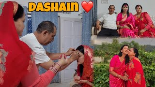 Dashain vlog ❤️ maike mai dashain celebration😍 Varsha Thapa [upl. by Sivert]