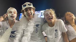 Penn State fans sing Sweet Caroline at 2021 White Out game [upl. by Brodench]