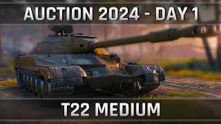 T22 Medium Worth it  World of Tanks Auction 2024 [upl. by Ecarret113]