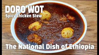 Quick amp Easy Ethiopian Chicken Stew Doro Wat Recipe StepbyStep Guide  How To Cook Great [upl. by Ellga991]