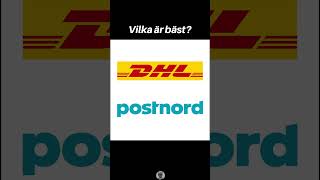 DHL VS Postnord vad tar ni dhl postnord postnordvadgörni dhlexpress svenskamemes [upl. by Kelcy78]