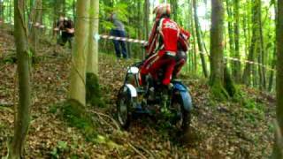 Steve Saunders  Mark Thornhill Europa Cup Sidecar Trial [upl. by Erbe]