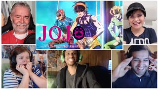 Torture Dance Reactions Mashup JJBA Golden Wind Episode 07 [upl. by Petronia979]